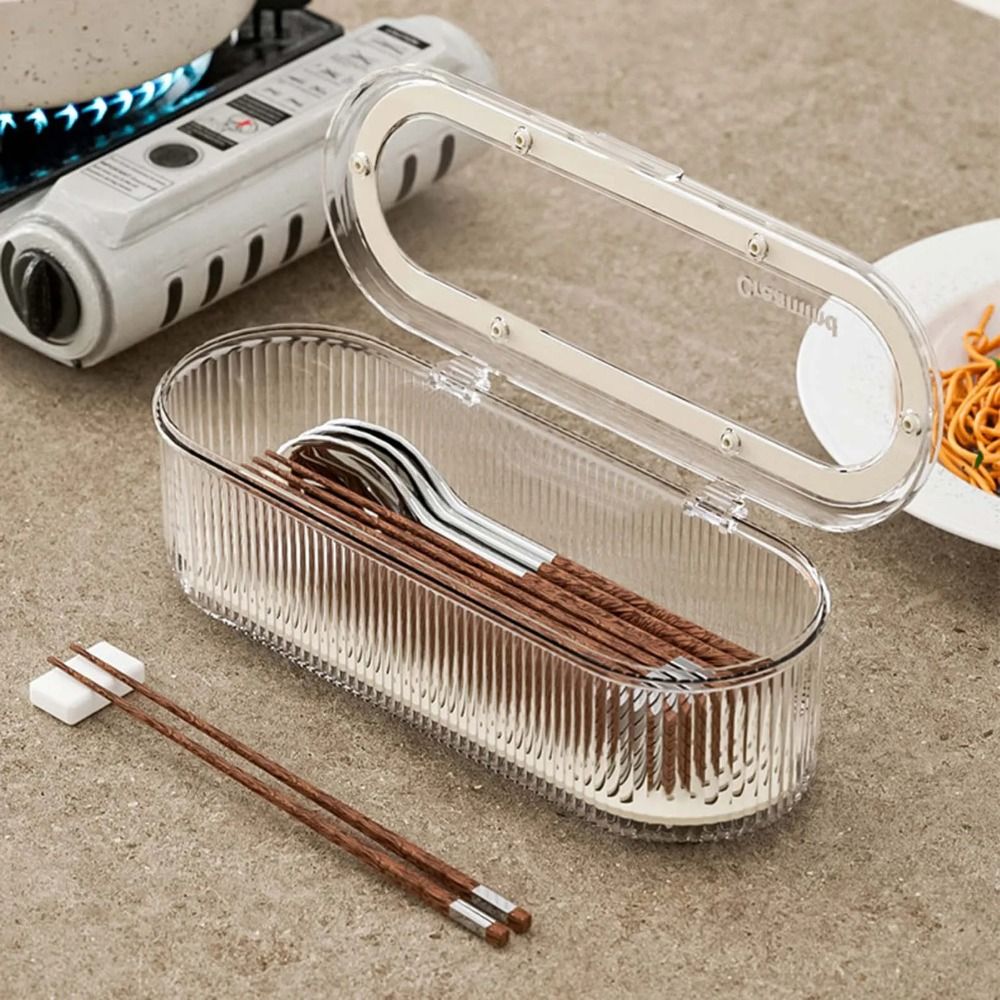 Food Storage Cabinet For Kitchen - Kitchen Chopstick Organizer Cutlery Storage Box