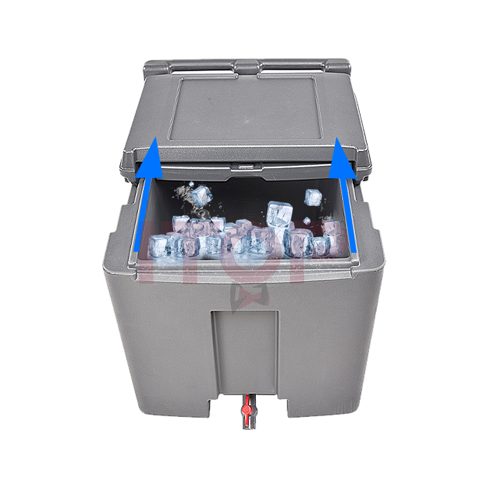 Food Storage Facilities - 110L Ice Box Storage Bin Moveable