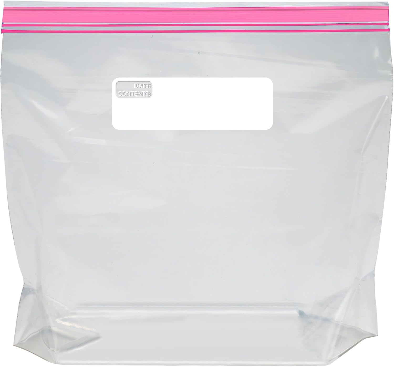 Food Storage Zipper Bags - Reclosable Gallon Food Storage Bags with