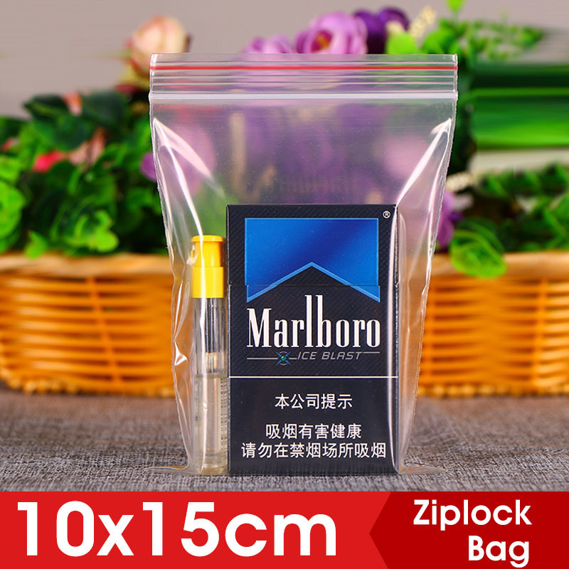 Food Storage Ziploc Bags - 10x15 Cm Small Plastic Ziplock Bags