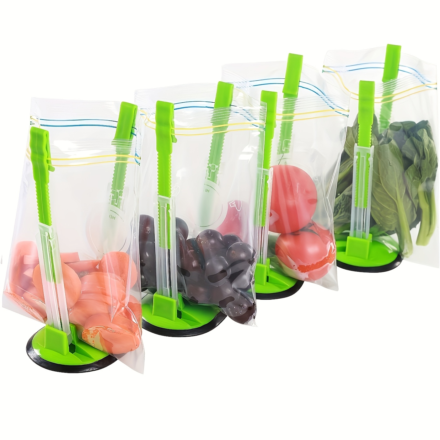 Zipper Bag Holder Plastic Adju – Food Storage Zipper Bags Bewertung und Preis