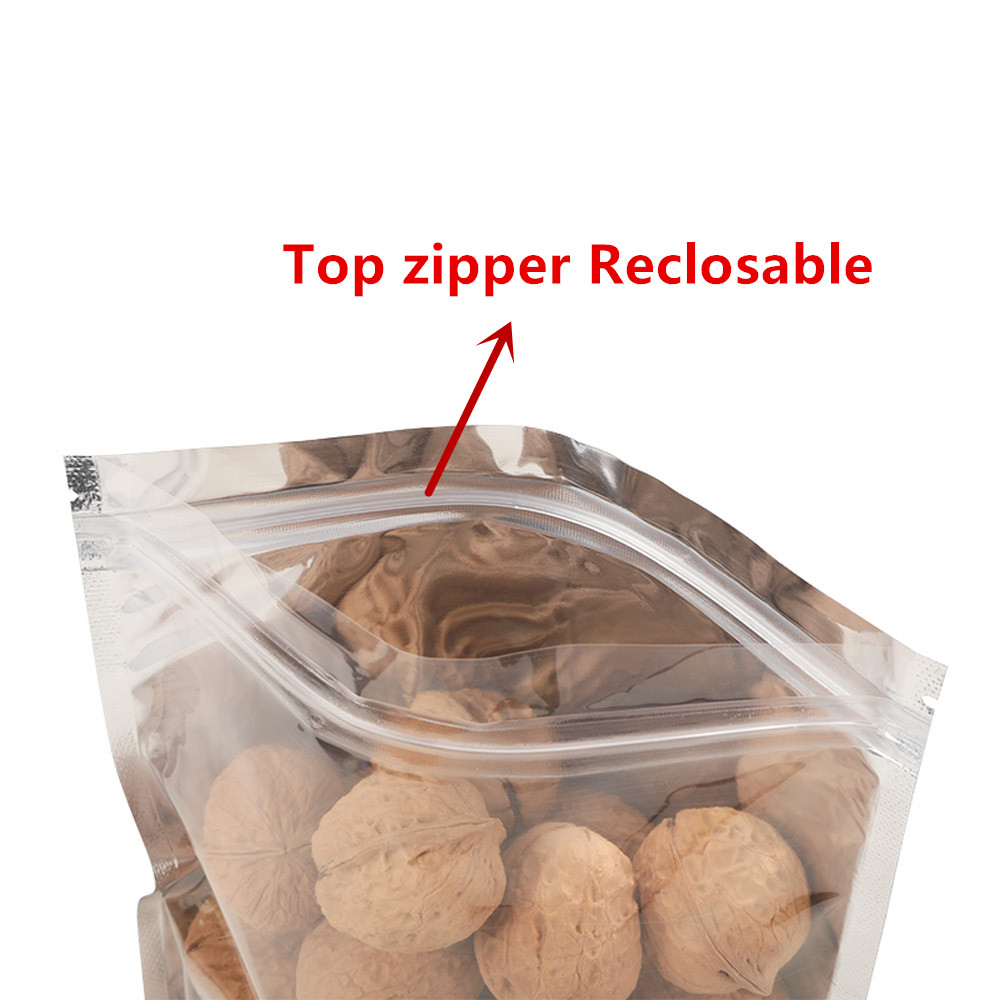 100pcs One Side Transparent Al – Food Storage Ziploc Bags Bewertung und Preis