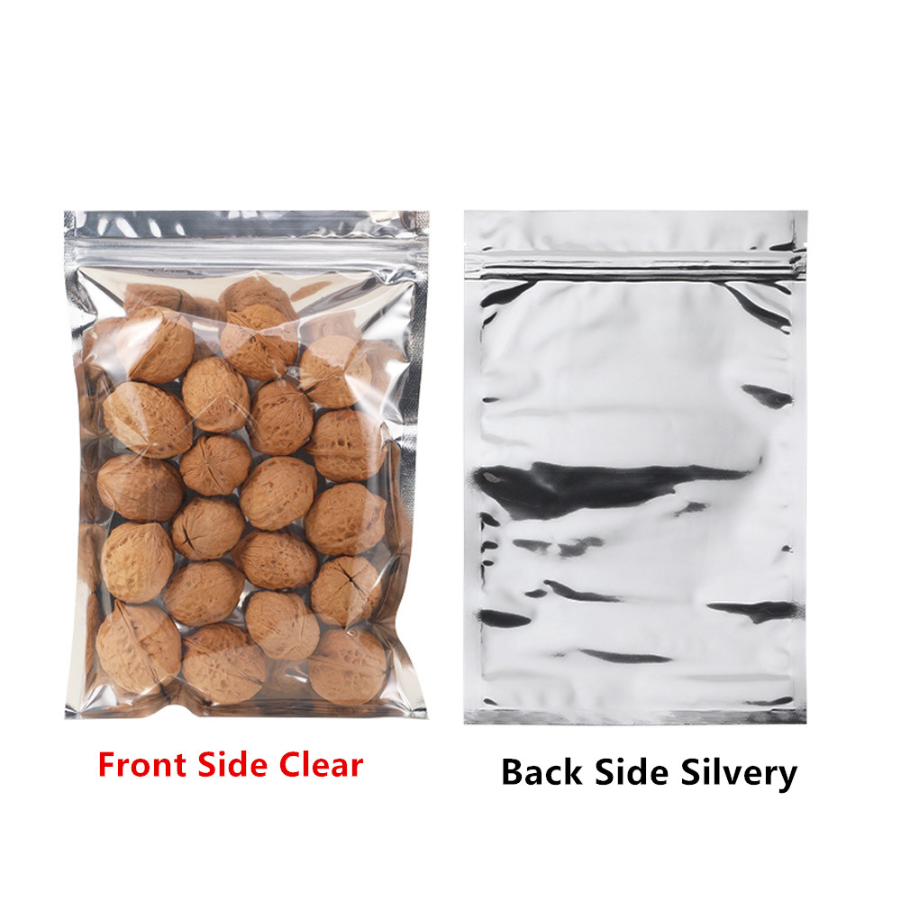 100pcs One Side Transparent Al – Food Storage Ziploc Bags Bewertung und Preis
