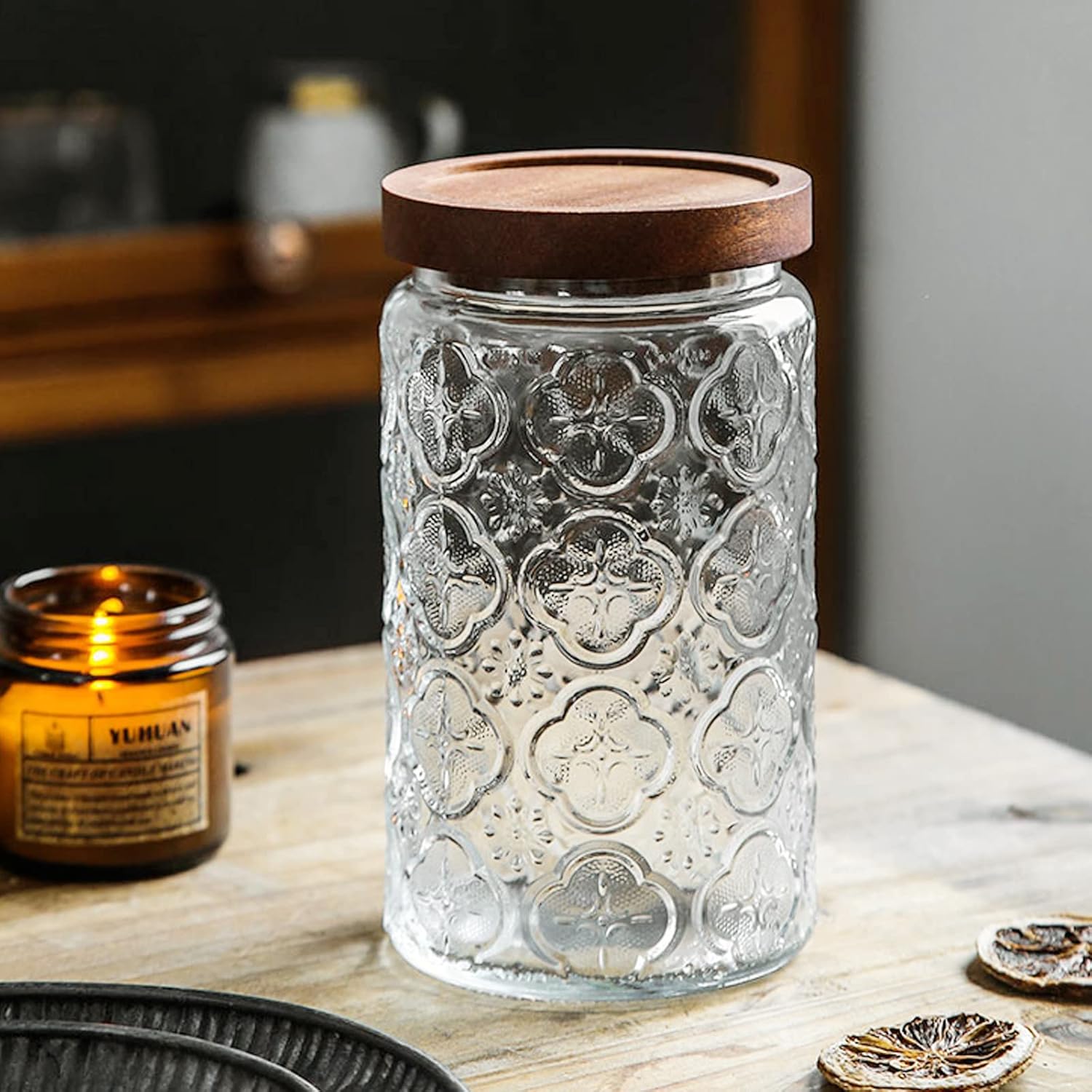 35oz/1000ml Glass Storage Jars – Food Storage Glass Jar Bewertung und Preis