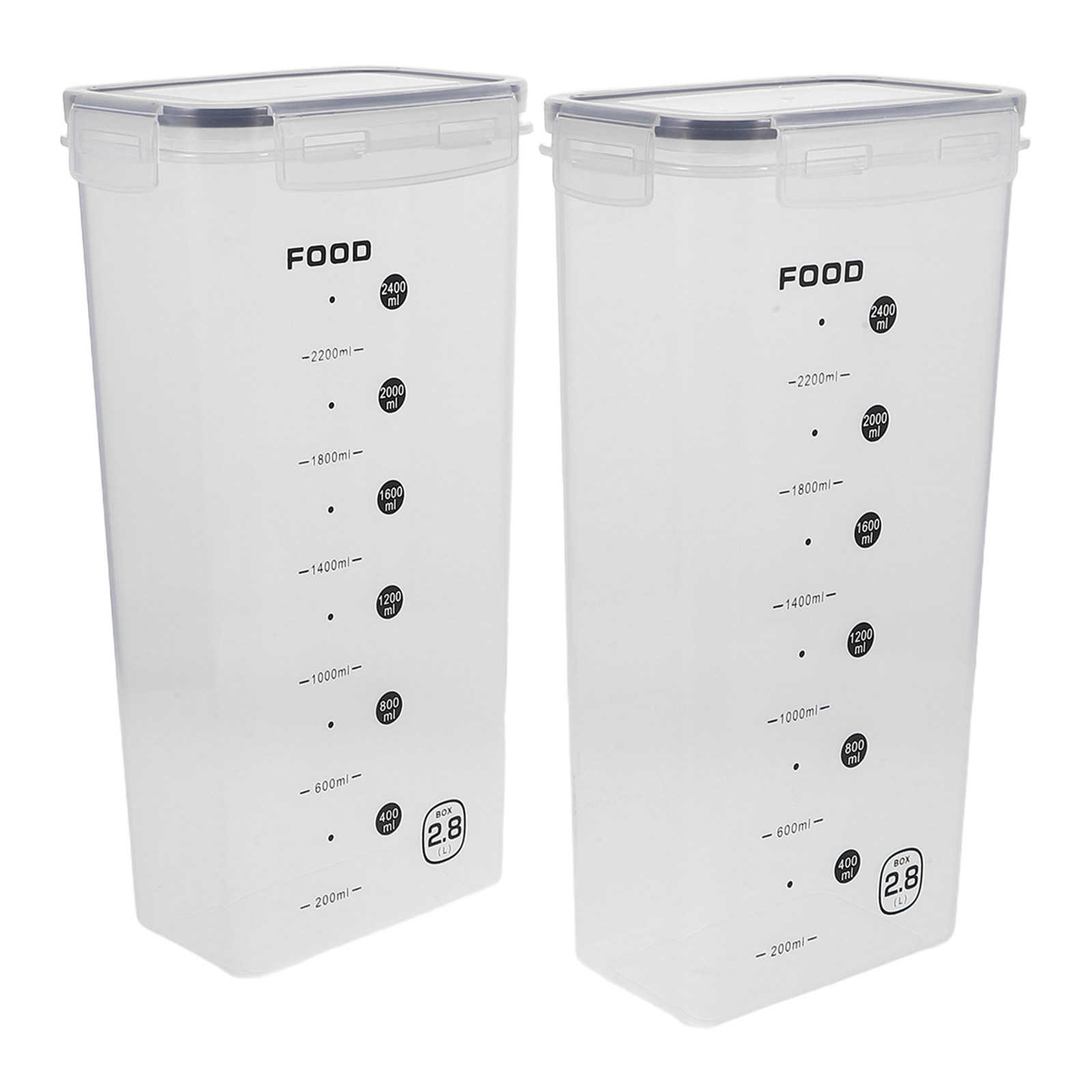 2Pcs Clear Grain Storage Box A – Food Storage Box Large Bewertung und Preis