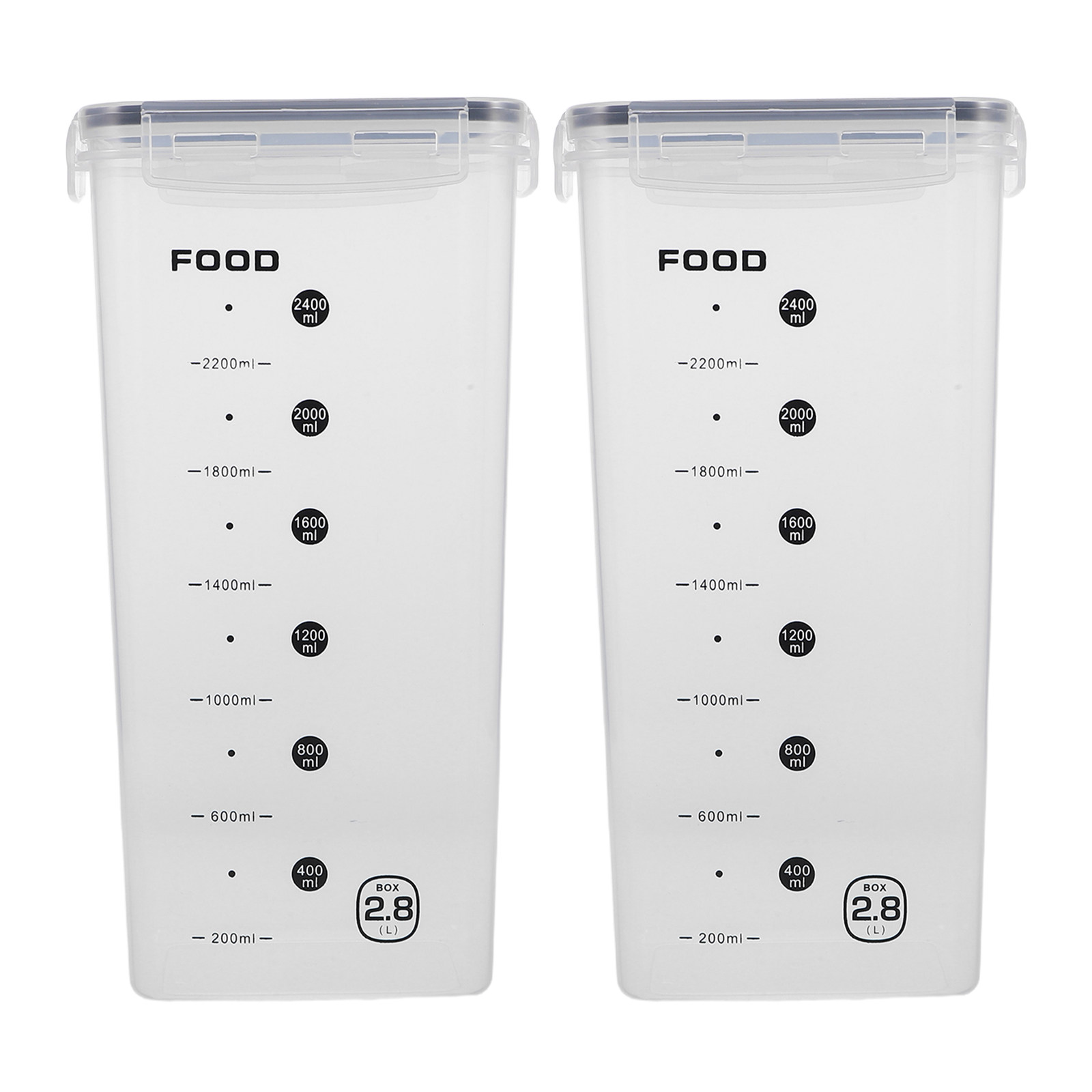 2Pcs Clear Grain Storage Box A – Food Storage Box Large Bewertung und Preis