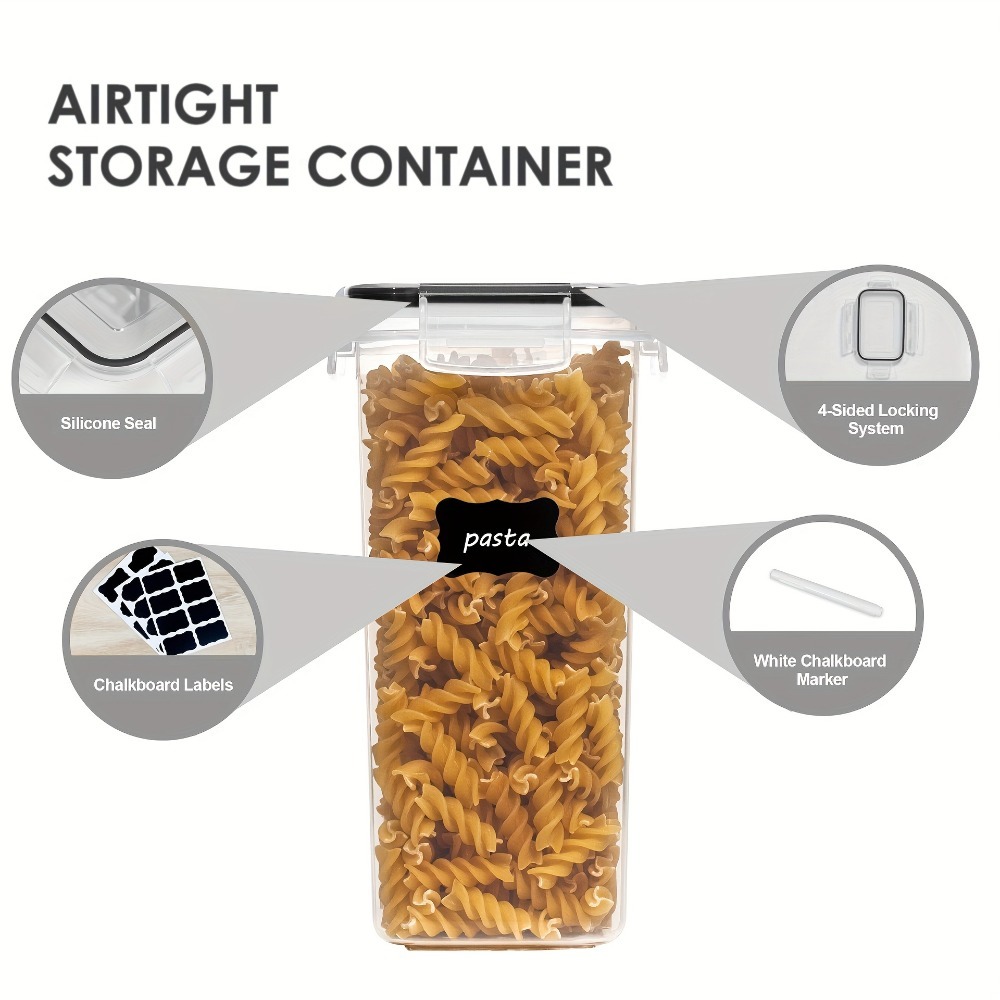 24Pcs Food Storage Containers  – Food Storage Cabinet For Kitchen Bewertung und Preis