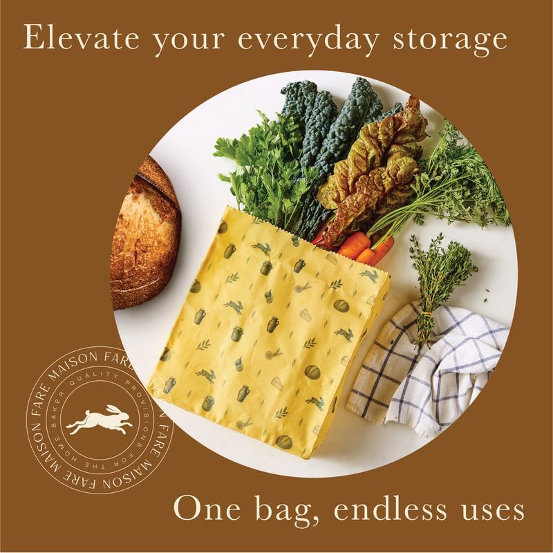 XL Beeswax Bag for Sourdough B – Food Storage Bags Xl Bewertung und Preis