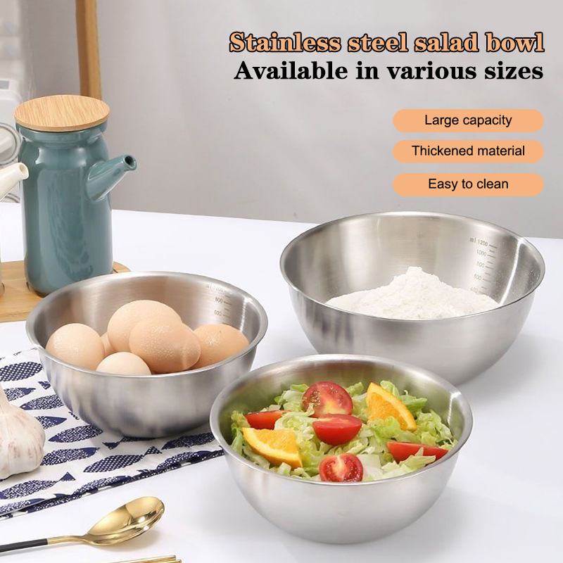 1PC Stainless Steel Bowl Set W – Food Storage Essentials Bewertung und Preis