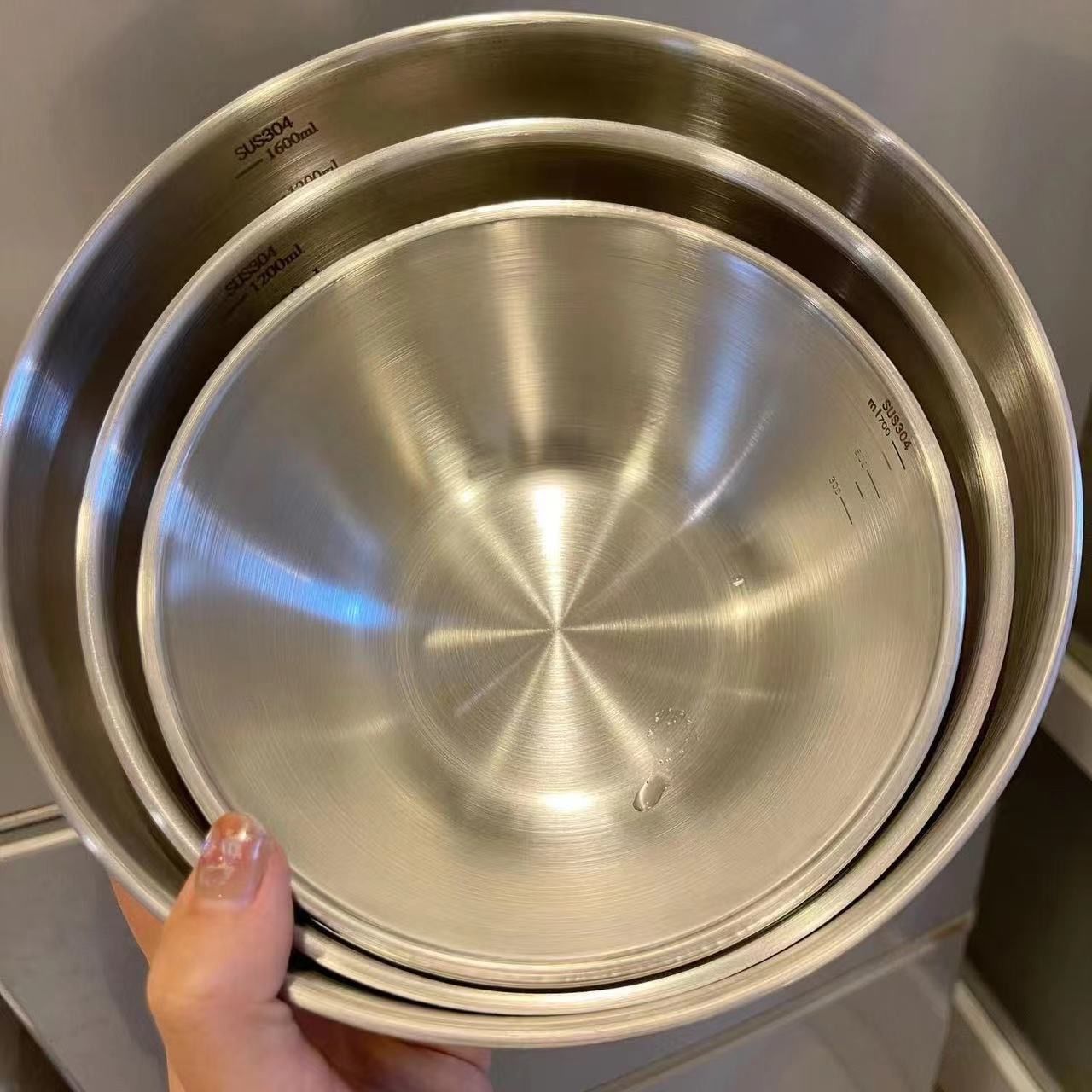1-3 Stainless Steel Bowl Set w – Food Storage Essentials Bewertung und Preis