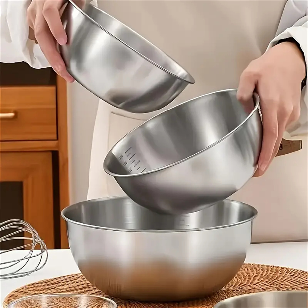 1-3 Stainless Steel Bowl Set w – Food Storage Essentials Bewertung und Preis