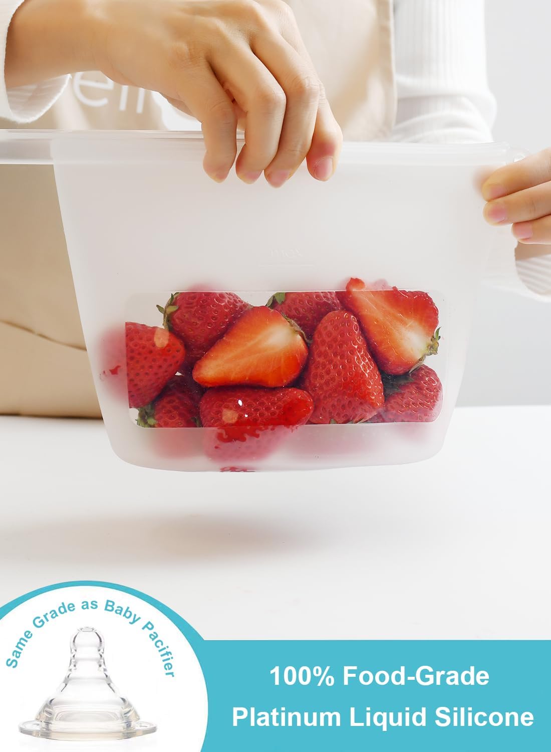 Reusable Silicone Food Storage – Food Storage Reusable Bags Bewertung und Preis