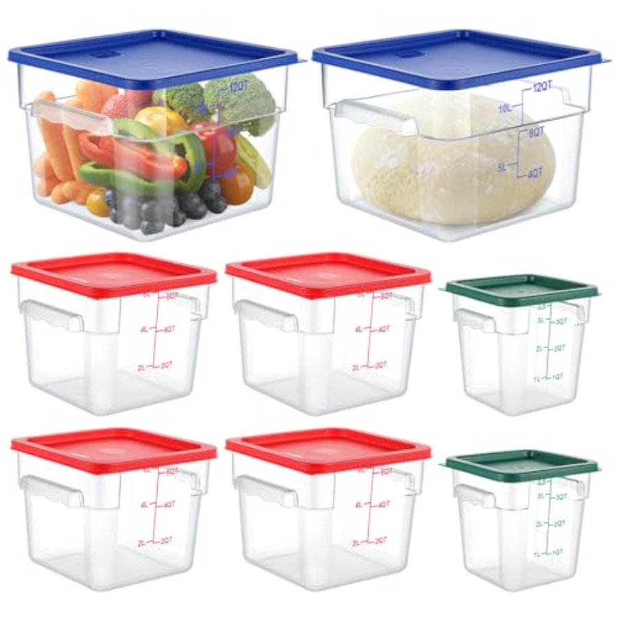 8 Set Square Food Storage Cont – Food Storage 4 Quart Bewertung und Preis