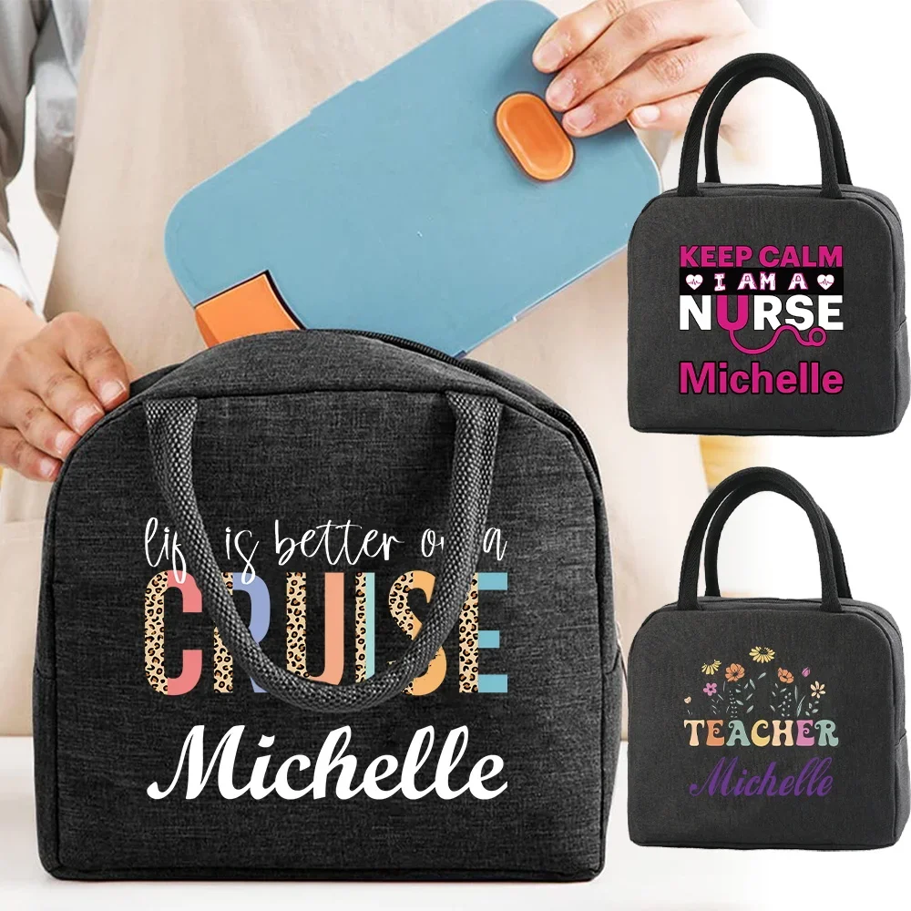 Customize Free Name Lunch Bag  – Food Storage Name Bewertung und Preis