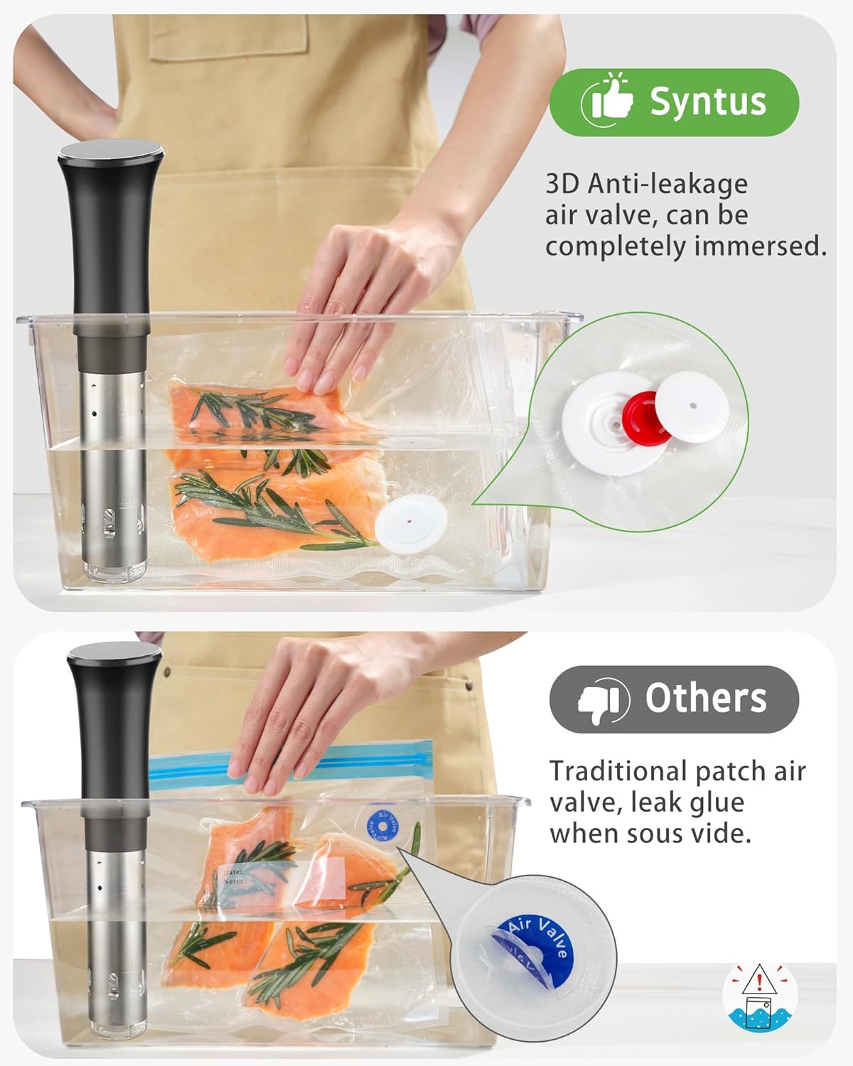 40 Pcs Vacuum Sealer Bags Reus – Food Storage Zipper Bags Bewertung und Preis