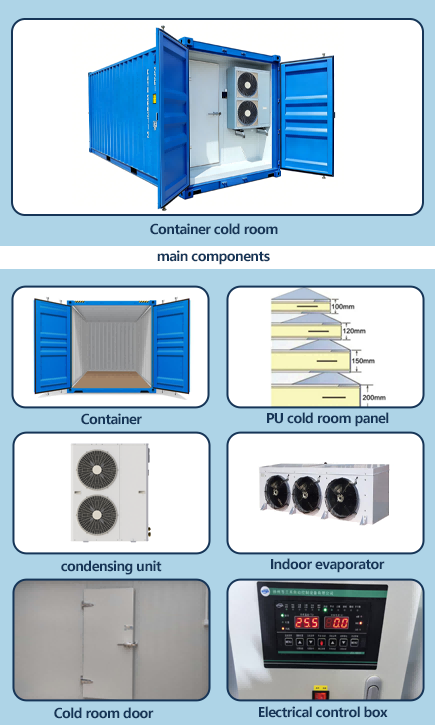 High Quality 20ft Reefer Conta – Food Storage In Cooler Bewertung und Preis