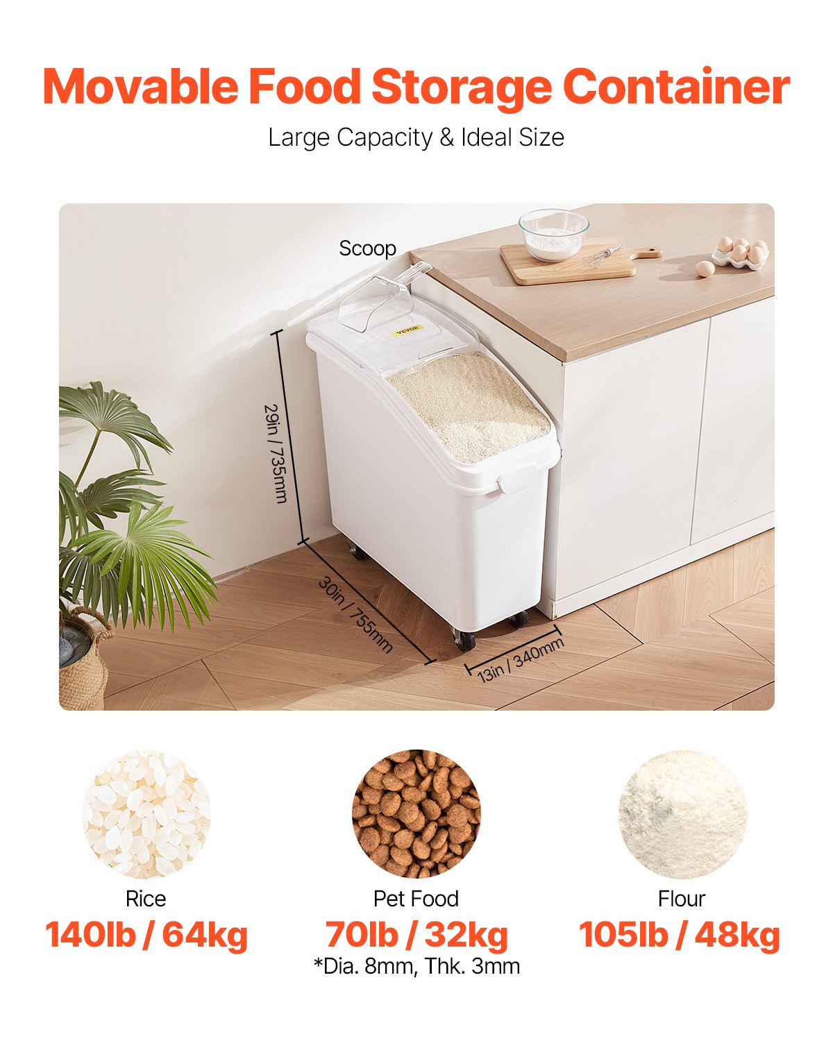 Food Ingredient Bin 21Gallon/8 – Food Storage In Restaurant Bewertung und Preis