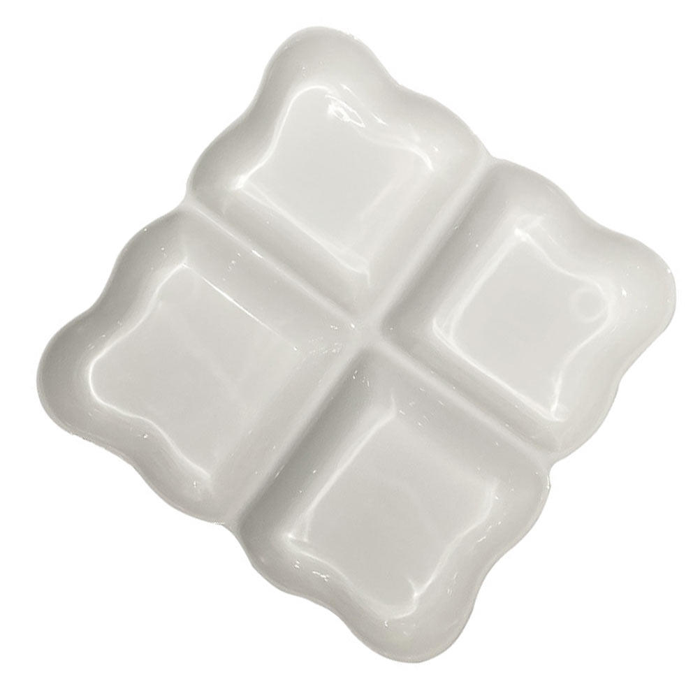 4-Compartment Ceramic Snack Di – Food Storage In Restaurant Bewertung und Preis