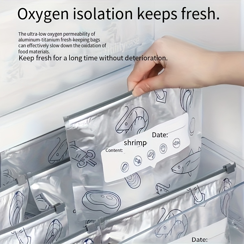 10/60pcs Aluminum Foil Storage – Food Storage Essentials Bewertung und Preis
