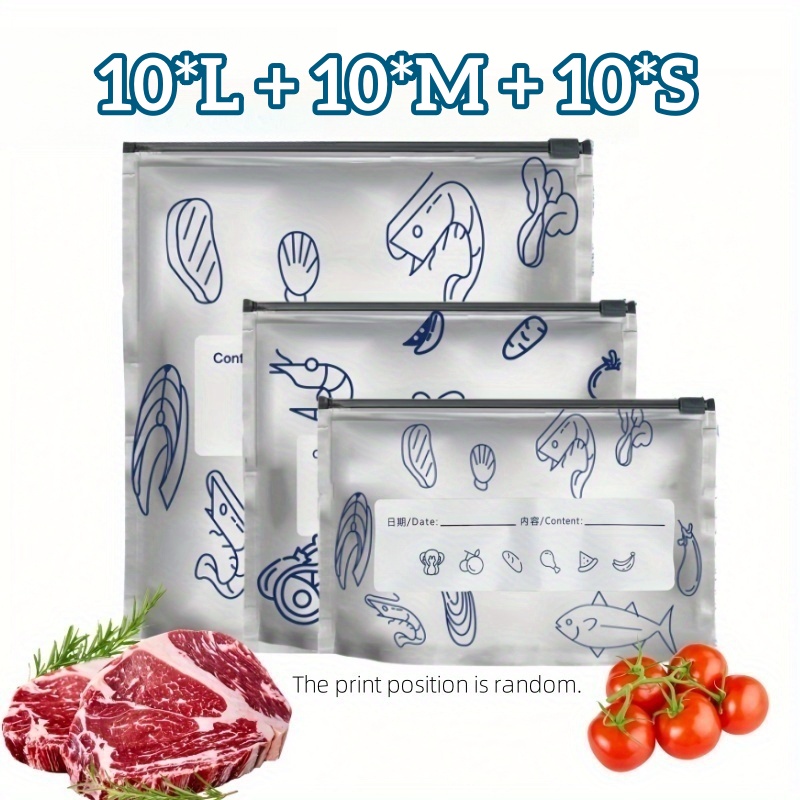 10/60pcs Aluminum Foil Storage – Food Storage Essentials Bewertung und Preis