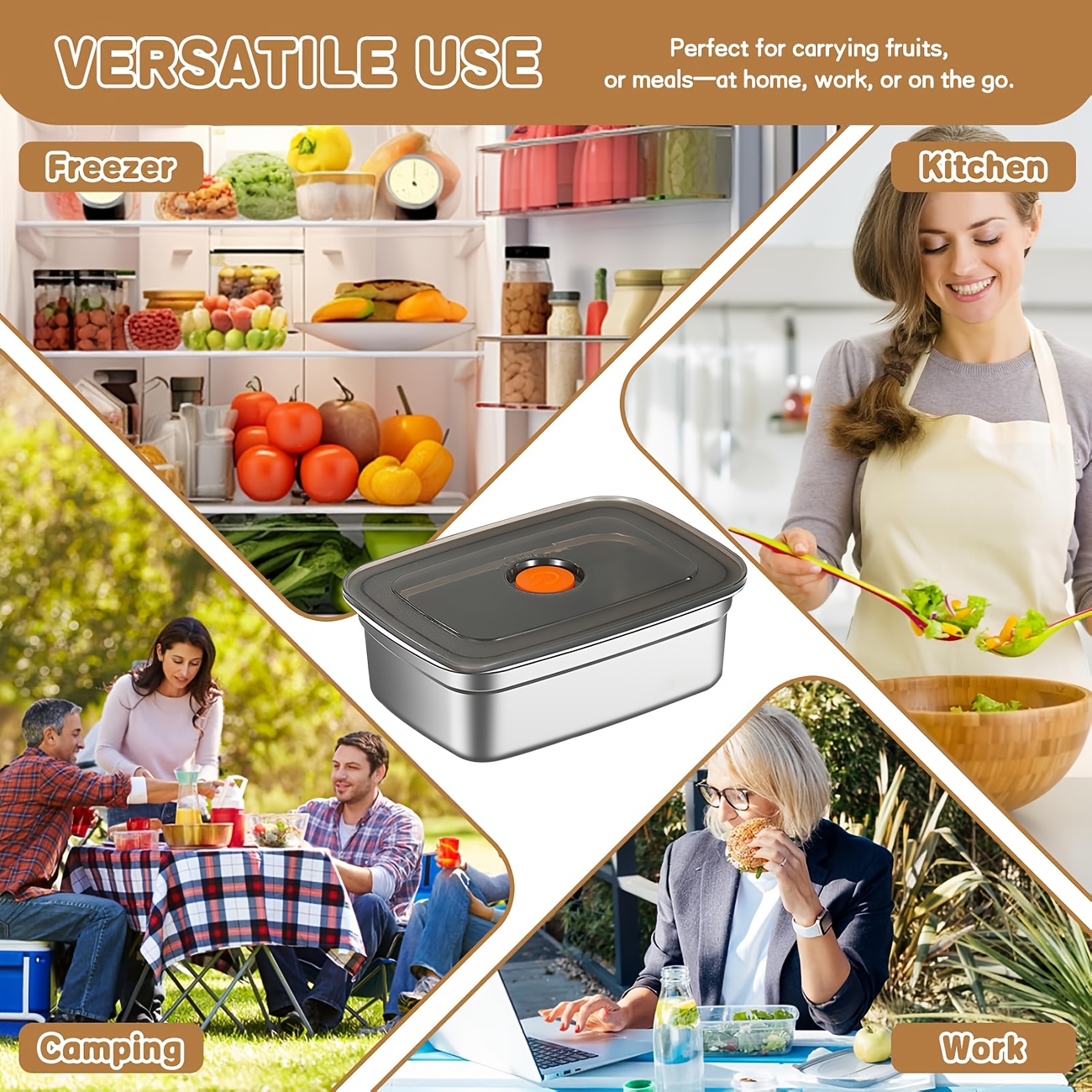 10-Piece Stainless Steel Food  – Food Storage In Restaurant Bewertung und Preis