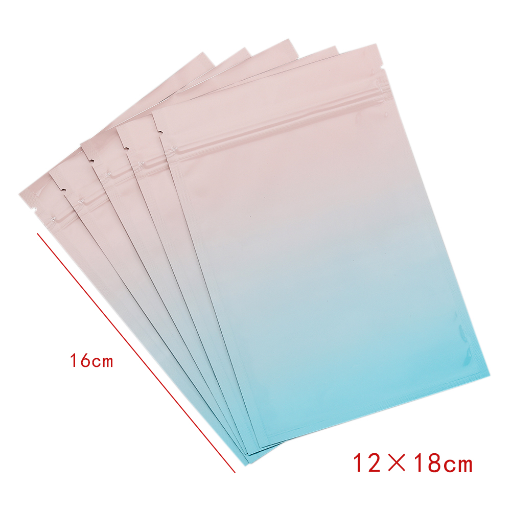 50pcs Gradient Zip Bags Opaque – Food Storage Zipper Bags Bewertung und Preis