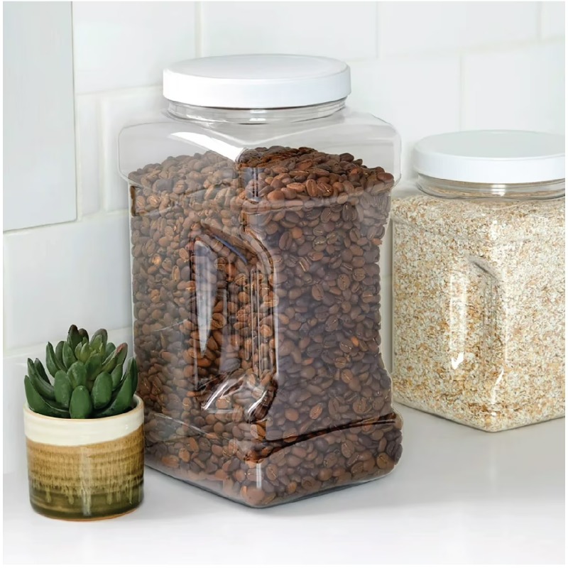 4-Quart Clear Plastic Canister – Food Storage 4 Quart Bewertung und Preis