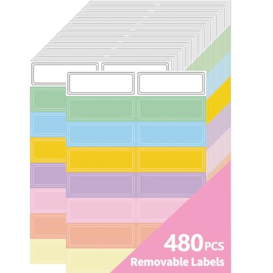 480 Pcs Removable Stickers Nam – Food Storage Name Bewertung und Preis