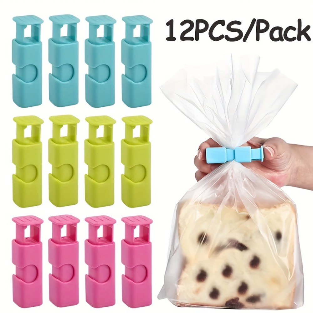 Food Bag Sealing Clips 12 Pcs  – Food Storage Reusable Bags Bewertung und Preis