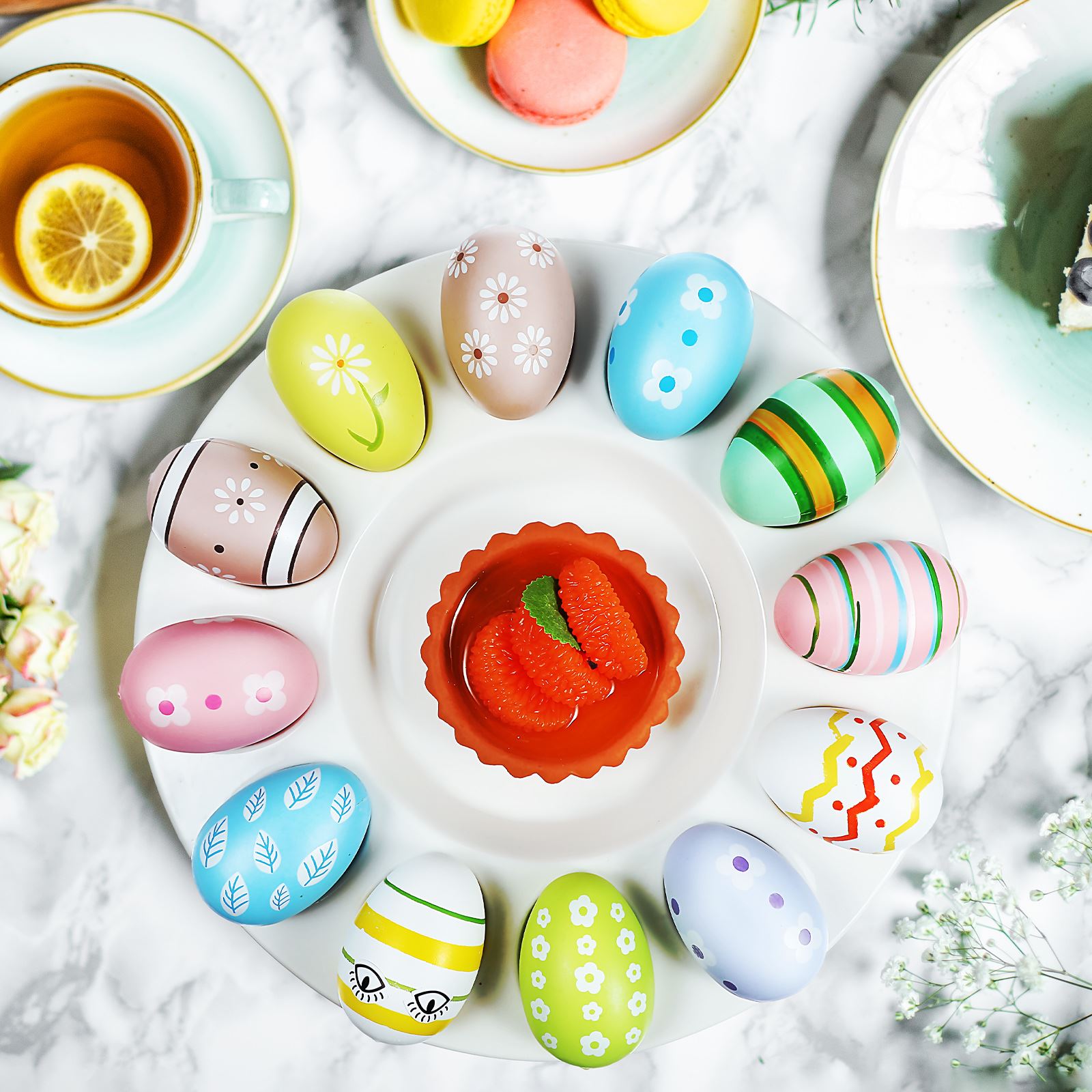 1pc Easter Egg Dish Ceramic Eg – Food Storage In Restaurant Bewertung und Preis