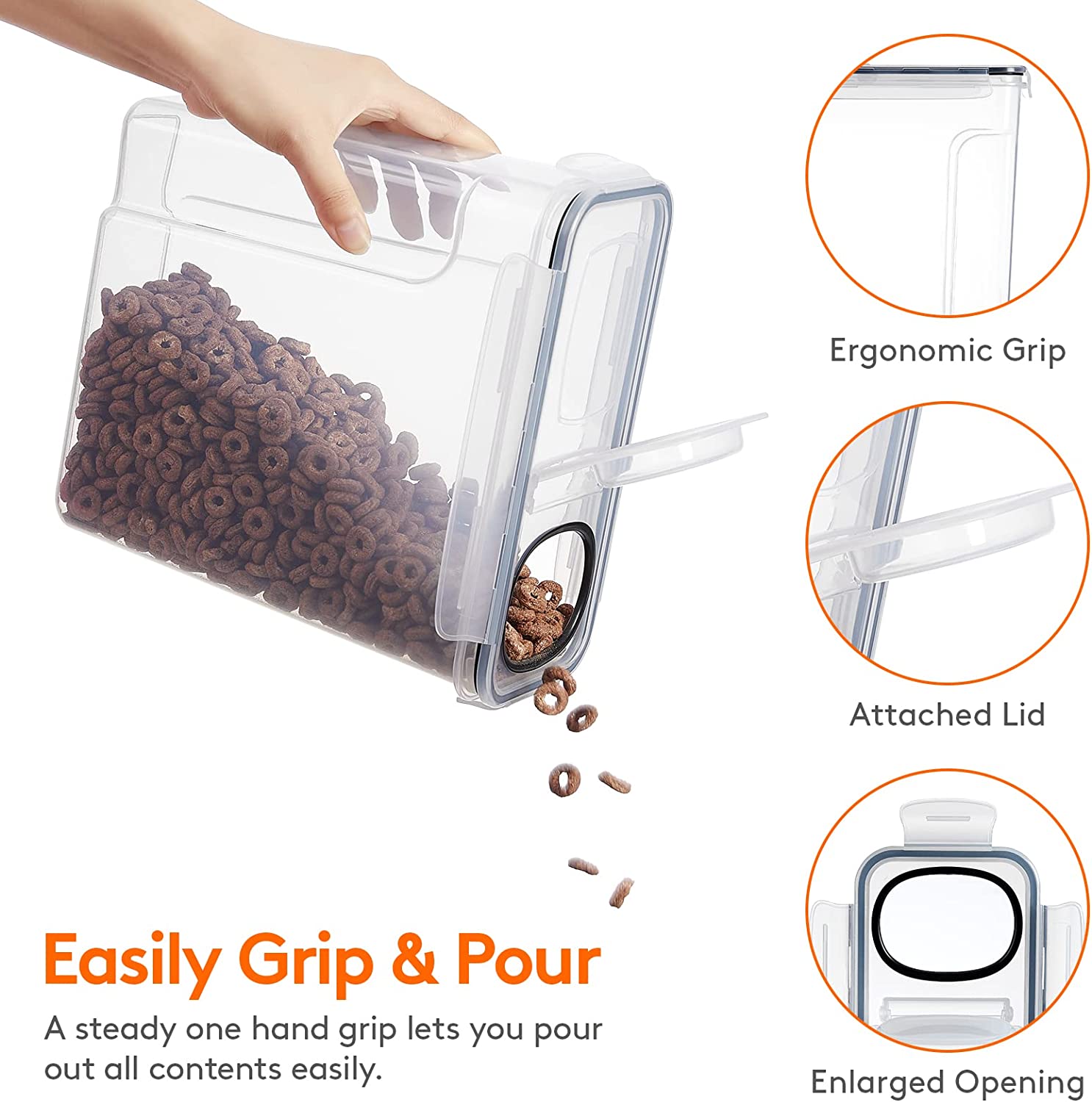 Large (5L) 2/3pcs grain contai – Food Storage Box Large Bewertung und Preis
