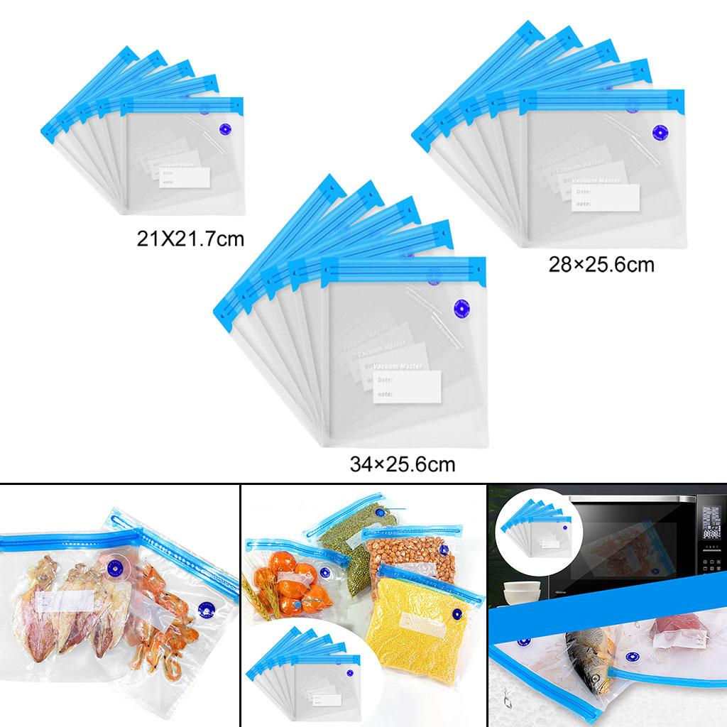 5Pieces Reusable Vacuum Food S – Food Storage Reusable Bags Bewertung und Preis