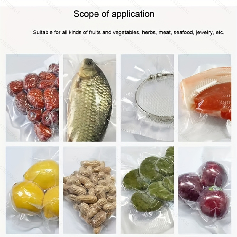 4pcs Vacuum Sealer Bags: 4 rol – Food Storage Bags Xl Bewertung und Preis