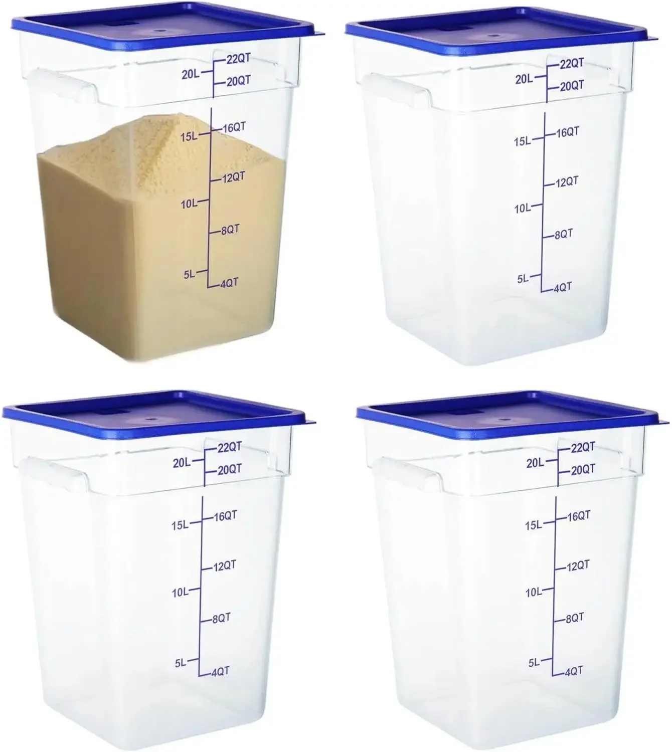 4 Pack Food Storage Containers – Food Storage 4 Quart Bewertung und Preis