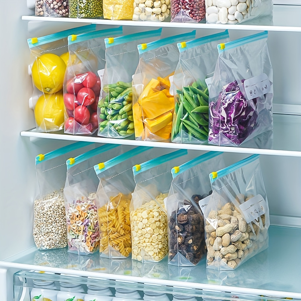 15pcs Fresh‑Keeping Reusable F – Food Storage Zipper Bags Bewertung und Preis