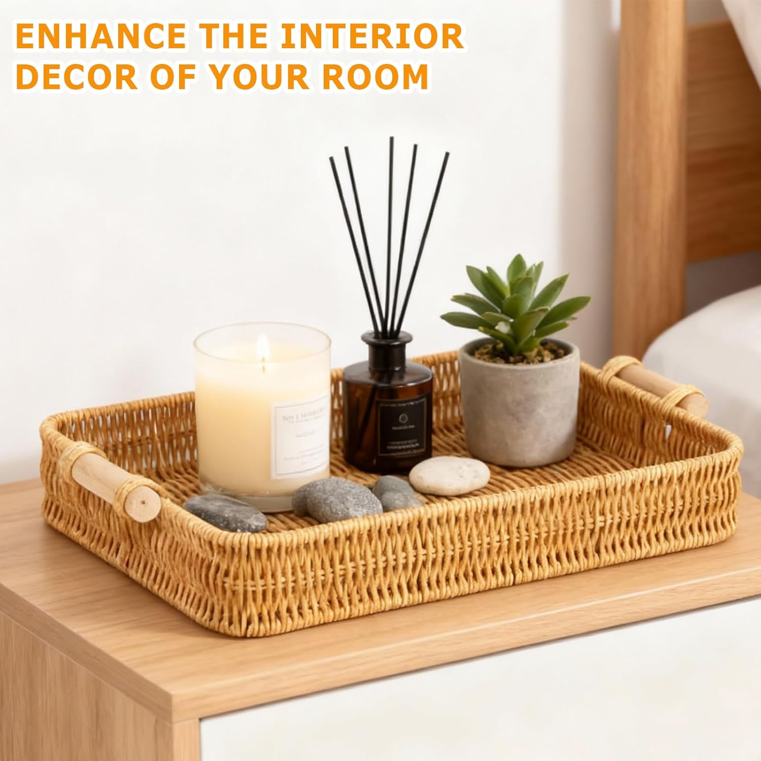 Wicker Tray Rectangular Rattan – Food Storage In Restaurant Bewertung und Preis