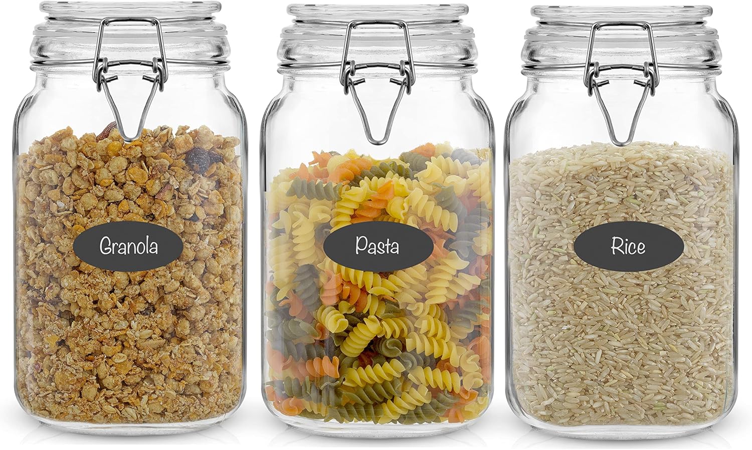 Airtight Glass Jars with Lids  – Food Storage Glass Jar Bewertung und Preis