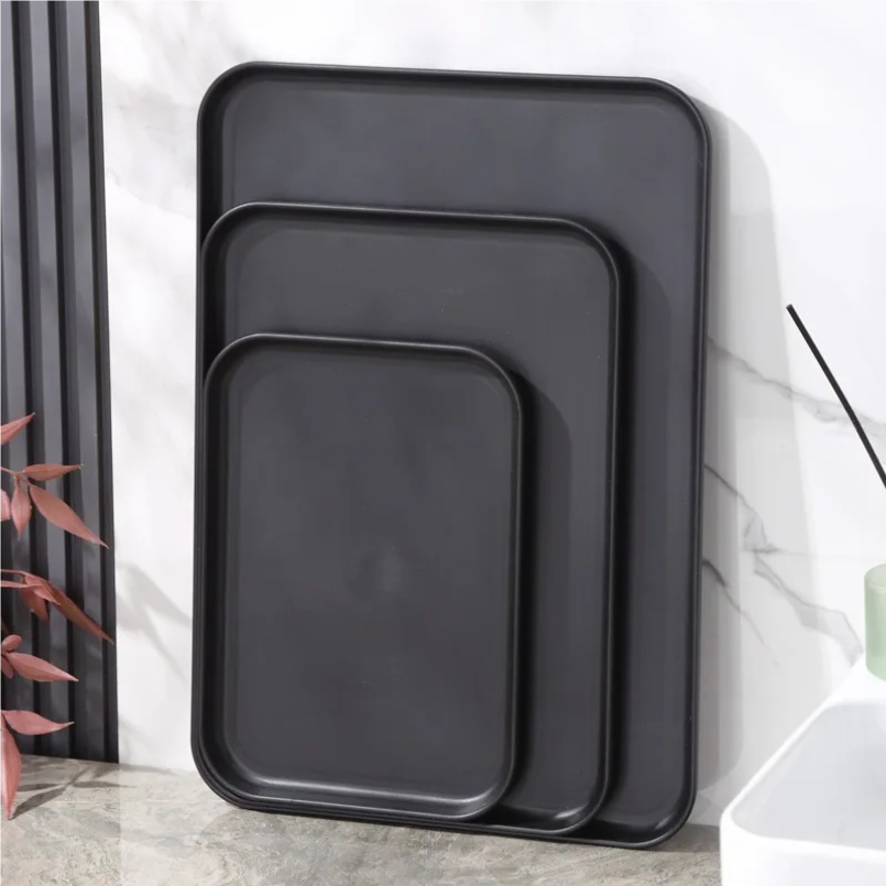 Heavy-Duty Black Rectangular S – Food Storage In Restaurant Bewertung und Preis