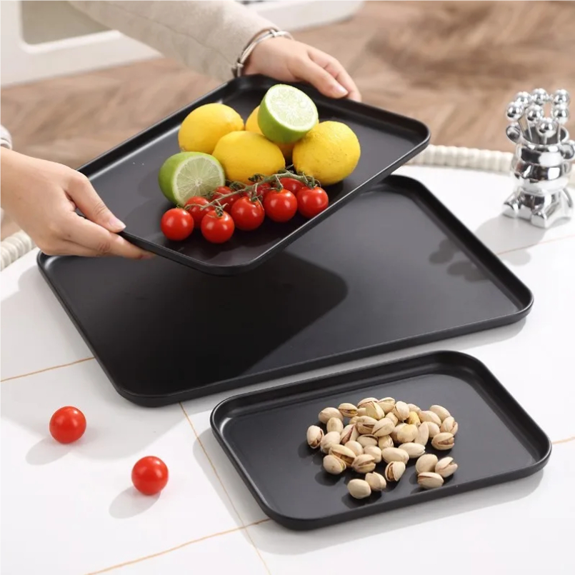 Heavy-Duty Black Rectangular S – Food Storage In Restaurant Bewertung und Preis