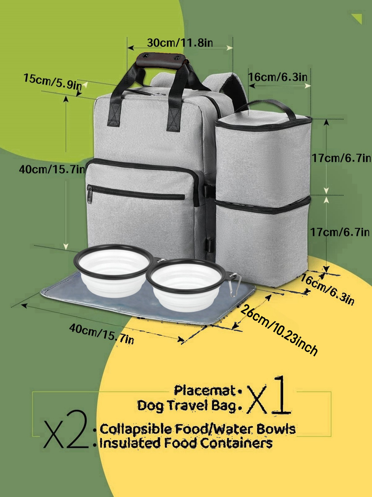 4 Set Dog Travel Bag Multi-Fun – Food Storage Zipper Bags Bewertung und Preis