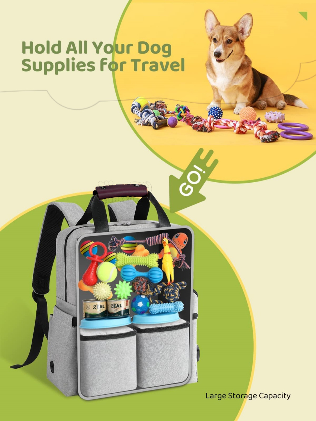4 Set Dog Travel Bag Multi-Fun – Food Storage Zipper Bags Bewertung und Preis