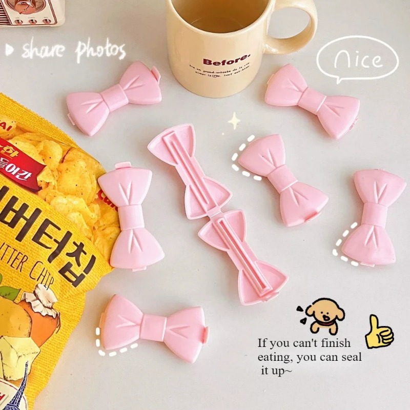 5PCS Kawaii Food Sealing Clip  – Food Storage Roll Bags Bewertung und Preis