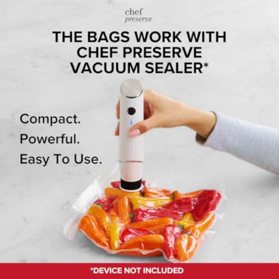 Reusable Vacuum Sealer Bags fo – Food Storage Reusable Bags Bewertung und Preis