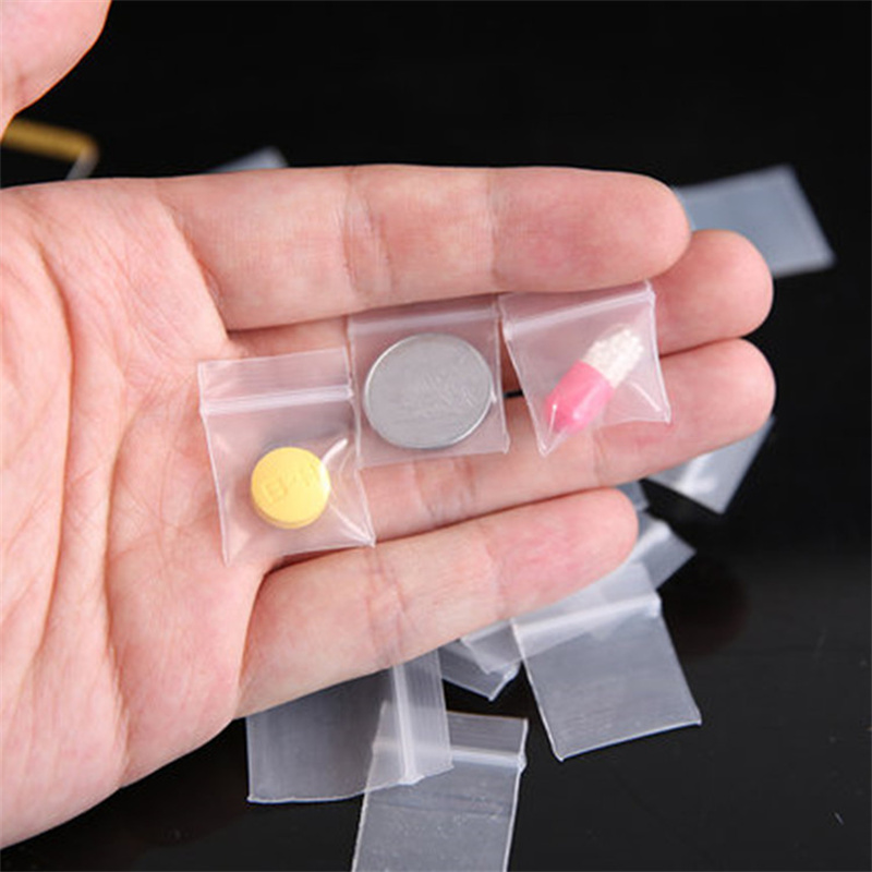 100Pieces Transparent Mini Sma – Food Storage Zipper Bags Bewertung und Preis