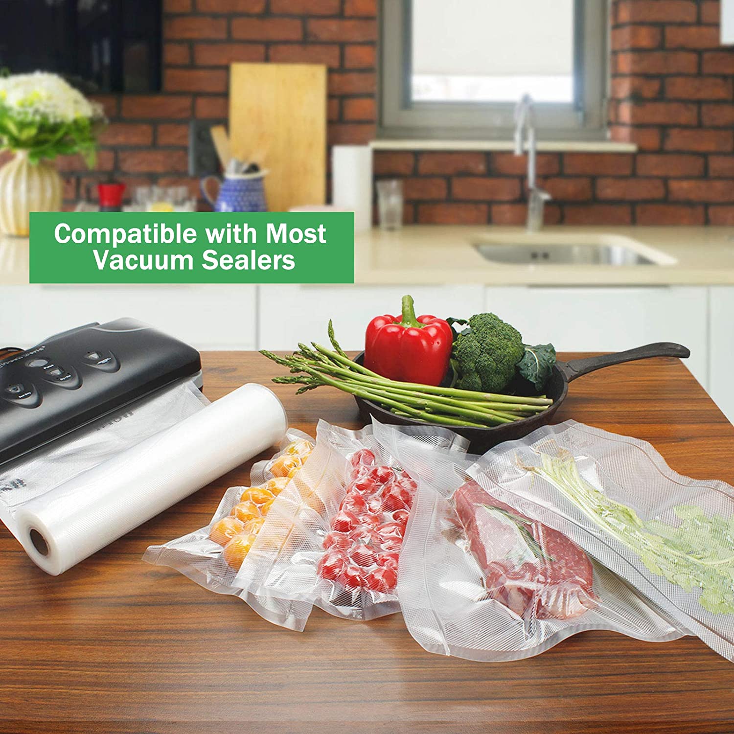 Vacuum bags for food Vacuum Se – Food Storage Roll Bags Bewertung und Preis