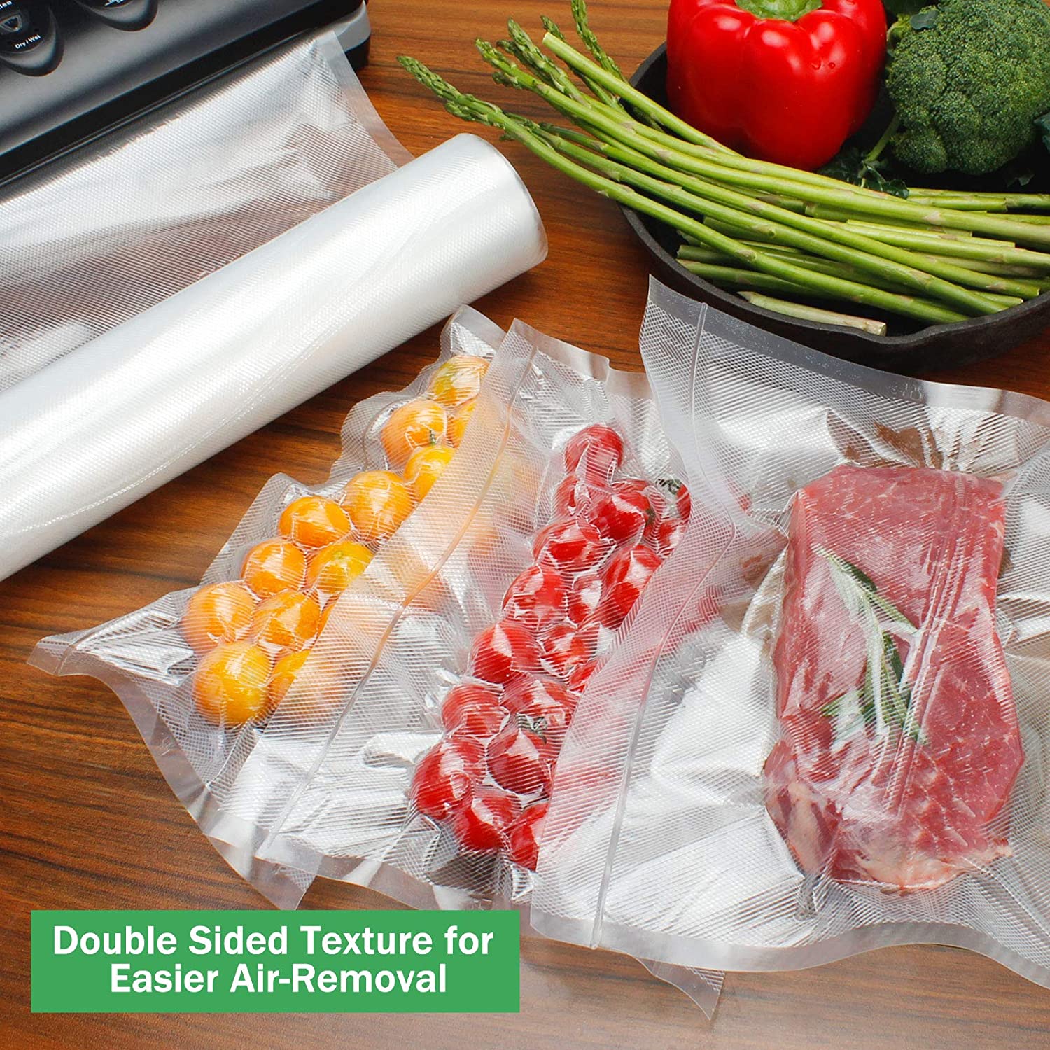 Vacuum bags for food Vacuum Se – Food Storage Roll Bags Bewertung und Preis