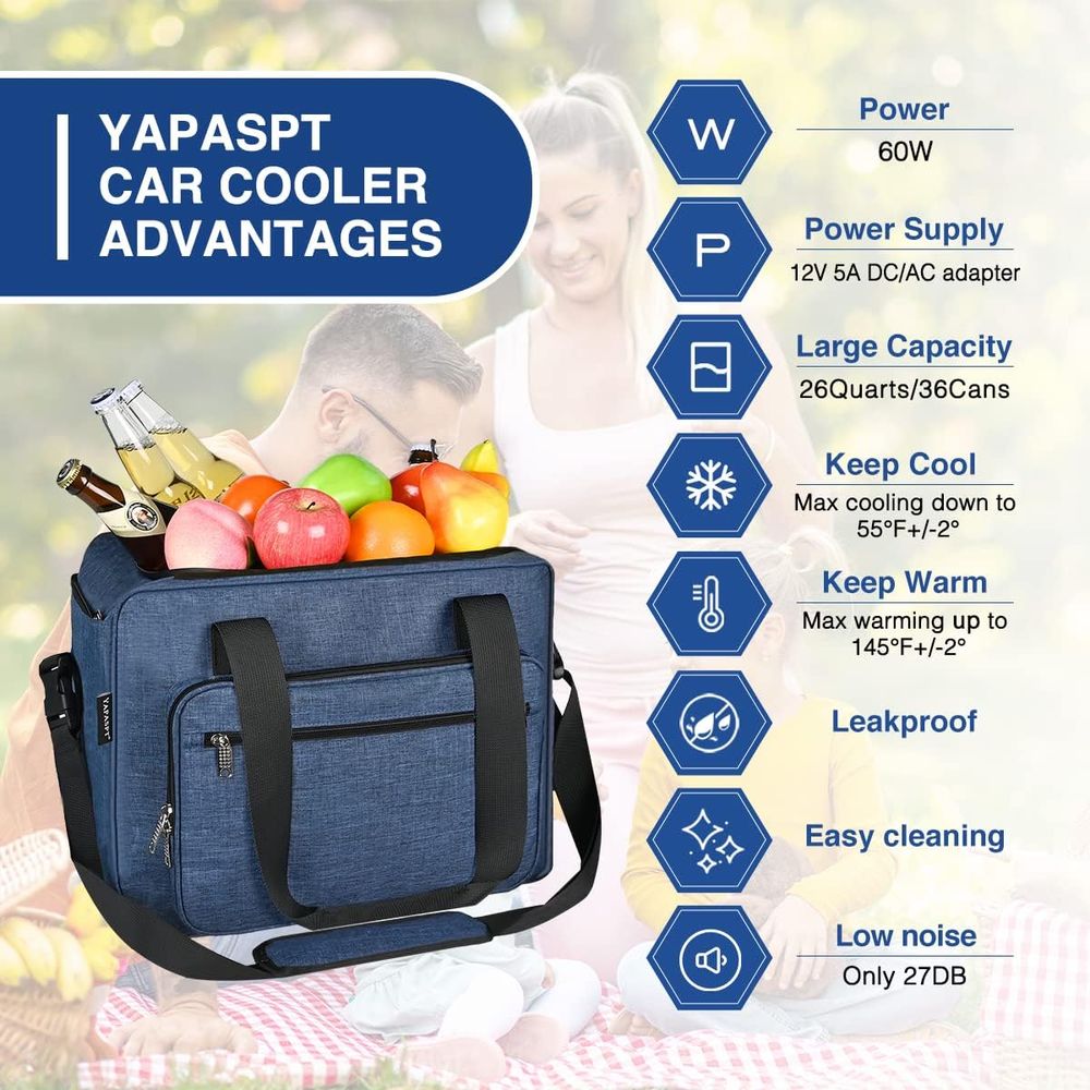 Portable 26-Quart Electric Veh – Food Storage In Cooler Bewertung und Preis