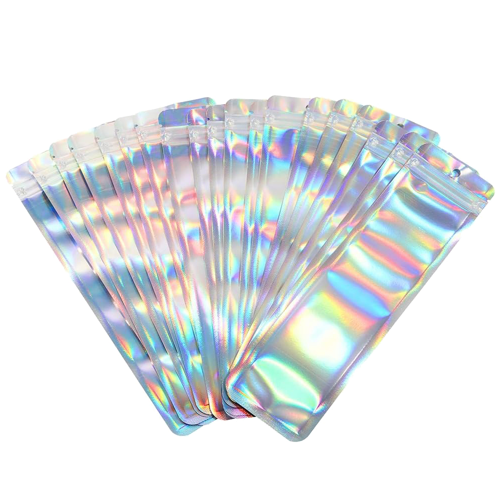 50pcs Long Holographic Packagi – Food Storage Ziploc Bags Bewertung und Preis