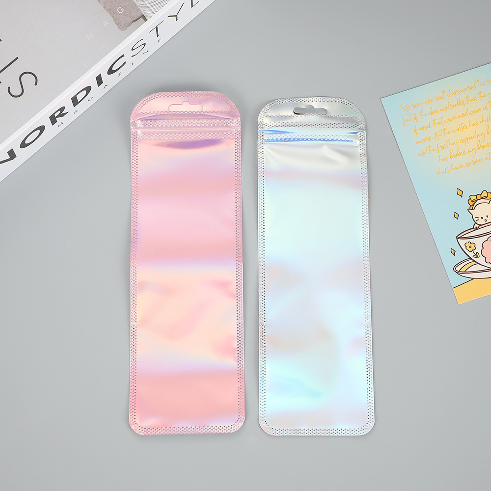 50pcs Long Holographic Packagi – Food Storage Ziploc Bags Bewertung und Preis