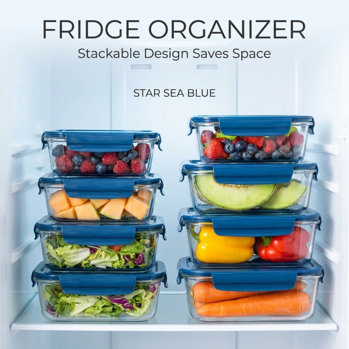 Sea Blue Glass Food Storage Co – Food Storage Essentials Bewertung und Preis